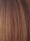 IRISH SPICE R | Dark Auburn with Medium Auburn Base and Dark Honey Blonde Highlights with Longer Dark Roots