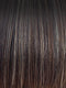 CHOCOLATE-FROST-R | Dark Brown Base with Honey Blonde and Platinum Highlights with Dark Brown Roots