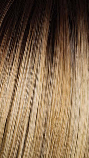 GF14-88SS GOLDEN WHEAT | Dark Blonde evenly Blended with Pale Blonde Highlights and Dark Roots