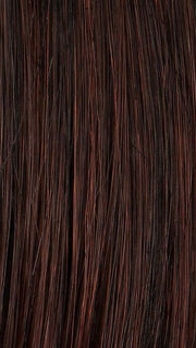 R435S+ GLAZED BLACK CHERRY | Midnight Brown with Burgundy highlights