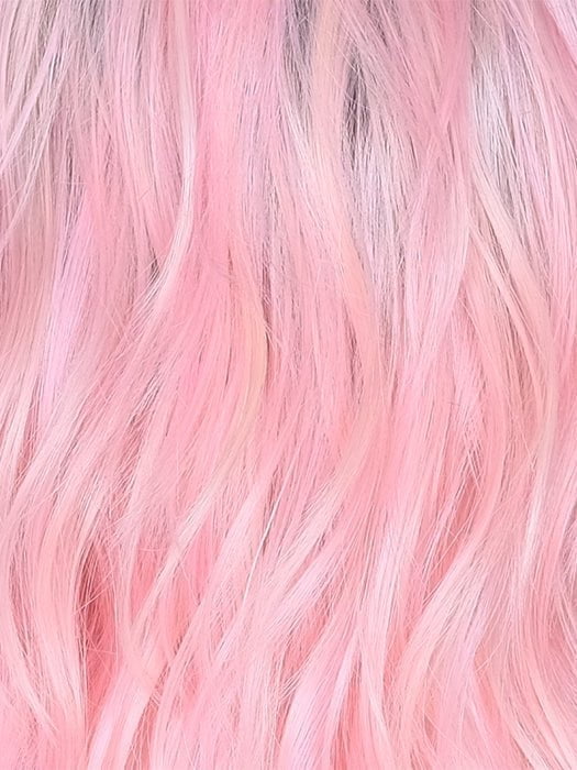 ROSE GOLD | A blend of Blonde and Pink with a Soft Light Brown Root