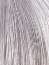 SILVER STONE | Silver Medium Brown blend that transitions to more Silver then Medium Brown then to Silver Bangs