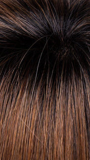 SAFFRON SPICE | A blend of Light Coppers and Warm Auburns with Darker Brown Roots