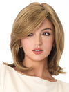 Model is wearing SAM by ENVY in color MOCHA FROST | Light Brown blended with Golden Blonde