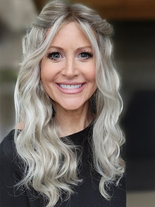 Featured Here: Sarah by Jon Renau in shade FS17/101S18 Palm Springs Blonde