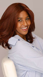 SHOWRUNNER by Raquel Welch in RL33/35 DEEPEST RUBY | Dark Auburn Evenly Blended with Ruby Red