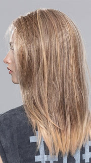 POWDER BLONDE TIPPED | Light Brown and Lightest Ash Blonde with Red Violet Blended with Pale Pink and Lighter Tipped Ends