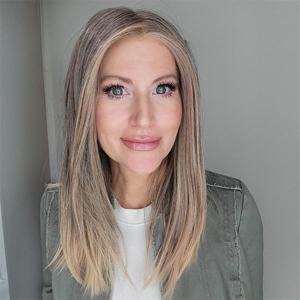 Featured Here: Sleek by Ellen Wille in shade Powder Blonde Tipped