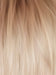 SNOWY-PEACH-R | A combination of Pale Peach and Platinum Blond with medium neutral blond roots