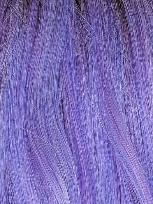 STARDUST | A blend of Pastel Purple and Lavender with a Medium and Light Brown Root blended throughout