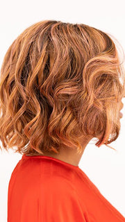 ROSEWOOD-BROWN-SHADED | Medium Brown, Caramel, and Rose Gold blend with Dark shaded Roots