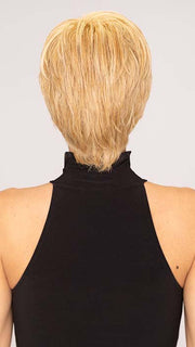 Roxie wearing CHOPPED PIXIE by TRESSALLURE in color 27/25/88 | Red Blonde Platinum White Highlights