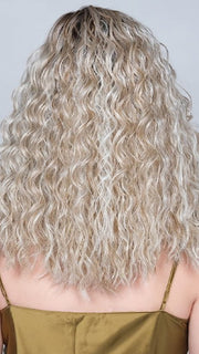 BUTTERBEER BLONDE | Cool Light Blonde, Light Ash Blonde, and Golden Blonde with Medium Brown Roots