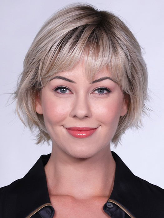 TOLEDO by BelleTress in by Belletress in CRUSHED ALMOND BLONDE R | A soft Neutral Light Blonde with a Light and Medium Blended Root Color.
PPC MAIN IMAGE