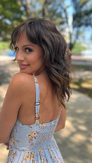 Roxie wearing TOP BEACH WAVES by HAIRDO in R10 CHESTNUT