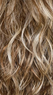 TRES CHOCOLATE R | Carefully placed White, Medium, and Dark Chocolate tones completed with a Dark Brown Root.