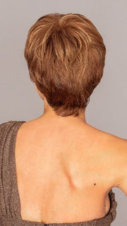 R3025S+ GLAZED CINNAMON | Medium Auburn with Ginger Blonde Highlights on Top