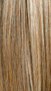 SHAKEN OATMILK BLONDE R | A Medium and Light Brown Base with Cool and Neutral Blonde, and Light Blonde Highlights with a Medium Brown Root