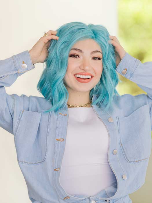 Blue Babe by Hairdo Synthetic Wig –