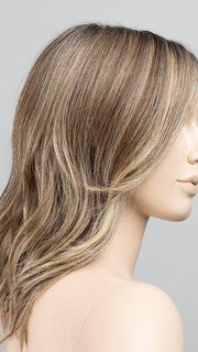 BERNSTEIN ROOTED | Light Brown base with subtle Light Honey Blonde and Light Butterscotch Blonde highlights and Dark 
