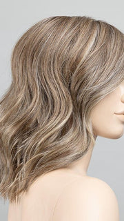 DARK SAND ROOTED | Light Brown base with Lightest Ash Brown and Medium Honey Blonde blend and Dark Roots