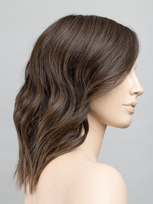 NOUGAT ROOTED | Lightest Brown and Medium Brown with Light Strawberry Blonde Blend with Shaded Roots