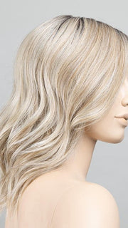 PEARL BLONDE ROOTED | Pearl Platinum and Lightest Ash Blonde with Medium Ash Blonde Blend and Shaded Roots