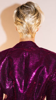 CHAMPAGNE ROOTED | Light Beige Blonde, Medium Honey Blonde, and Platinum Blonde blend with Dark Roots
