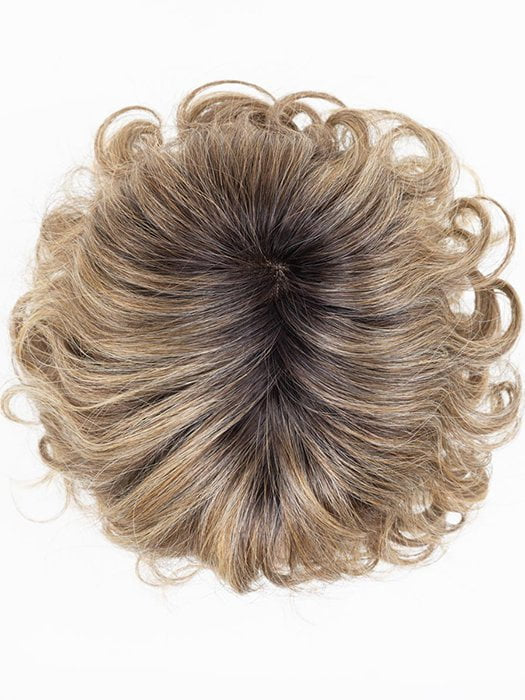 BERNSTEIN ROOTED | Light Brown base with subtle Light Honey Blonde and Light Butterscotch Blonde highlights and Dark 