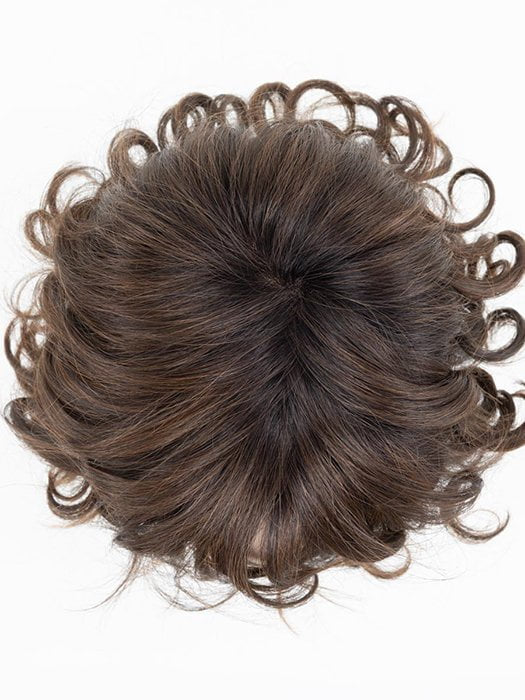 CHOCOLATE ROOTED | Medium to Dark Brown base with Light Reddish Brown highlights and Dark Roots