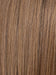 ALMOND-BROWN-ROOTED | Medium Brown, Light Auburn and Medium Warm Brown Blend with Shaded Roots