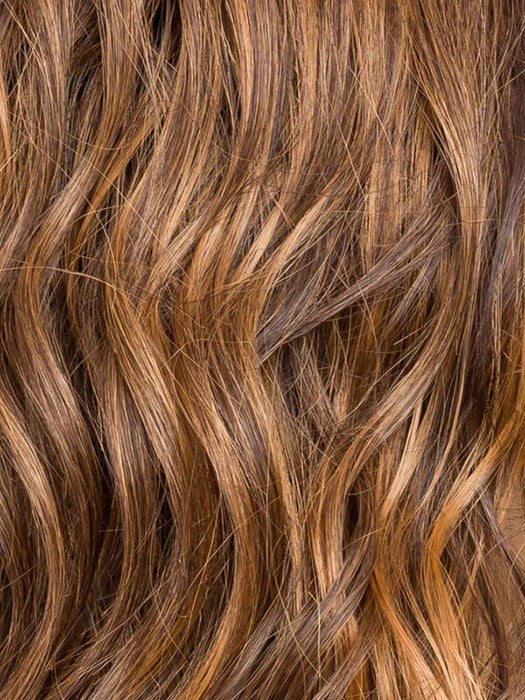 CHESTNUT SHADED 830.31.6 | Medium Brown Blended with Light Auburn and Light Reddish Auburn with Dark Brown Blend with Shaded Roots