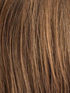 CHOCOLATE LIGHTED 830.6.27 | Dark and Medium Brown Blended with Light Auburn Brown and Dark Strawberry Blonde with Highlights Throughout and Concentrated in the Front