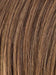 CHOCOLATE ROOTED 830.27 | Medium Brown, Light Auburn, Dark Strawberry Blonde, and Dark Auburn Blend with Shaded Roots