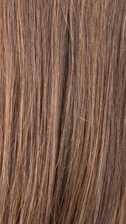 CHOCOLATE SHADED 830.6.27 | Dark and Medium Brown Blended with Light Auburn Brown and Dark Strawberry Blonde with Shaded Roots