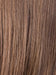 CHOCOLATE SHADED 830.6.27 | Dark and Medium Brown Blended with Light Auburn Brown and Dark Strawberry Blonde with Shaded Roots