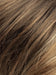 MOCCA-LIGHTED 12.830.20 | Light Brown Base with Light Caramel Highlights on the Top only and a Darker Nape