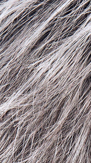 SALT/PEPPER ROOTED 60.23.58 | Darkest and Dark Brown with Grey and Pearl White Blend with Shaded Roots
