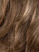 TOBACCO ROOTED 12.26.27 | Medium Brown Blended with Light Auburn, Lightest Brown, and Dark Strawberry Blonde Blend with Shaded Roots