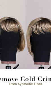 Remove cold crimp from synthetic fiber with the Round Volume Brush Attachment | Watch videos to learn how! Not Dual Voltage -For USA 
Input:12V~ | 900W | 50/60Hz