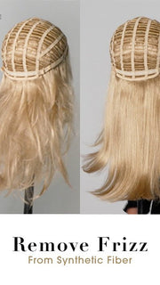 Remove frizz from synthetic fiber with the Oval Smoothing Brush | Watch our videos to learn how! Not Dual Voltage -For USA 
Input:12V~ | 900W | 50/60Hz