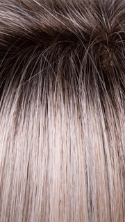 SILKY BEIGE | Light Platinum Blonde with Dark Brown Roots