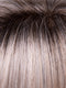 SILKY BEIGE | Light Platinum Blonde with Dark Brown Roots