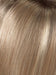 SPARKLING CHAMPAGNE | Medium Brown roots with overall Strawberry Blonde base and soft Golden Blonde highlights