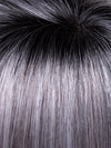 STERLING SHADOW | Medium Salt-and-Pepper Grey with Darker Brown Roots
