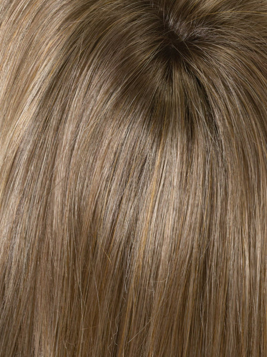 TOASTED SESAME | Medium Brown roots with overall Warm Cinnamon base and Golden Blonde highlights