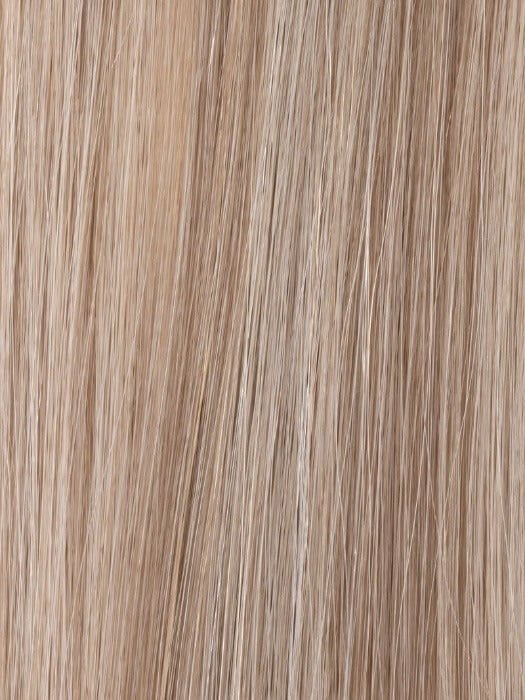 SAND MULTI ROOTED 14.22.20 | Medium Ash Blonde Blended with Light Neutral Blonde and Light Strawberry Blonde Blend and Shaded Roots