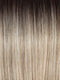 GF16-21SS SS Glazed Sand | A blend of Platinum Blonde and Honey Golden Blonde with Dark Brown Roots