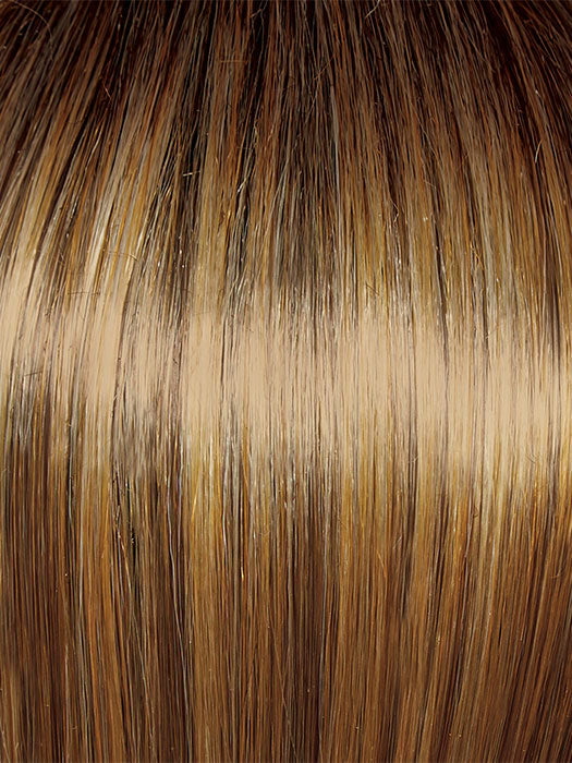 GL11-25SS SS HONEY PECAN | Chestnut brown base blends into multi-dimensional tones of brown and golden blonde