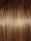 GL14-16SS HONEY TOAST ROOTED | Chestnut Brown base blends into multi-dimensional tones of Medium Brown and Dark Golden Blonde.